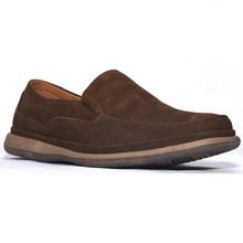 Shikhar Dark Brown Casual Leather Shoes for Men - 1705