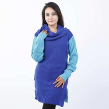 High Neck Woolen Sweater For Women (LL-17-07)