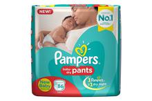 Pampers Pant Style Diapers -86 Pcs - Size XS