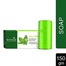 Biotique Bio Basil & Parsley Revitalizing Body Soap - 150gm