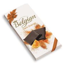 Belgian Dark Chocolate With Orange Pieces (100gm)