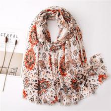 Korean Style Sun Protection Premium Printed Scarves For