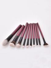 Two Tone Handle Makeup Brush Set 10Pc