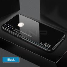 SALE- ZNP Luxury Tempered Glass Shell Case For Xiaomi Redmi Note 6 Pro