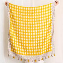 Korean Style Sun Protection Premium Printed Scarves For