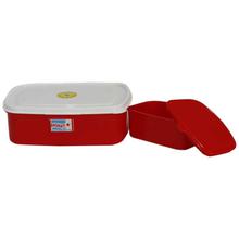 Bagmati Red Plastic Tiffin Box Set- 807