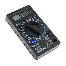 Mini Digital Multimeter Ohm Voltmeter Ammeter AVO Meter DT830D Test Leads LCD Aо