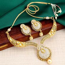 Sukkhi Traditional Gold Plated Necklace Set For Women