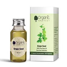 Organic Harvest Grape Seed Base Oil (60ml)