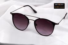 GREY JACK Golden  Frame With Polarized Shaded Pink Lens Sunglasses