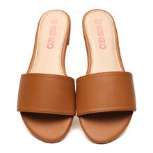 Kenzo branded front close style sandle