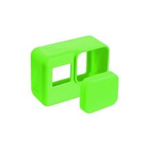 Green Silicone Cover Protective Housing Case Silicone Lens Cap for Gopro Hero 5-GO211GN