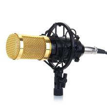 BM-800 Condenser Microphone Sound Recording Dynamic + Mic Shock Mount