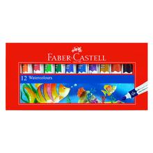 Faber-Castell water colours, 12 shades