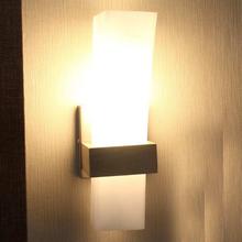 Brown/White Modern Wall Light