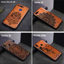 BOOGIC Original Wood Phone Case For Huawei Honor View 20 V20