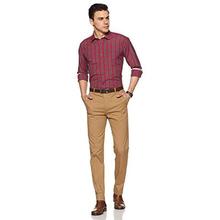 Diverse Men's Checkered Regular fit Formal Shirt