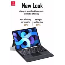 Xundd Smart Bluetooth Keyboard Leather Case With Touchpad For iPad Pro 11 (2018/2020/2021)