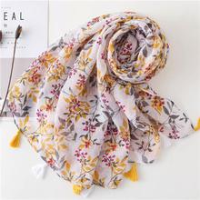 Korean Style Sun Protection Premium Printed Scarves For