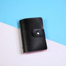 High Quality Men's Wallet Leather Visiting Cards Credit Card Holder Case Wallet Business Card Package Women's Handbags Hot Sale