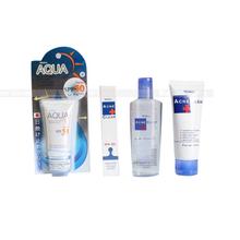 Combo Of Mistine Aqua Sunscreen+Acne Clear Skin Gel+Acne Clear Toner+ Acne Clear Face Wash