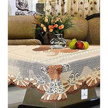 Kuber Industries Floral Cotton 4 Seater Centre Table Cover -