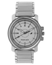 Silver Dial Stainless Steel Strap Watch