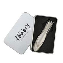 Foolzy Nail Cutter Clippers With Curved Nail File,