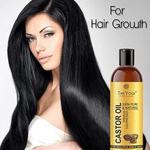 The Yogi Castor Oil Organic Cold Pressed for hair growth and