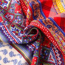 Korean Style Sun Protection Premium Printed Scarves For