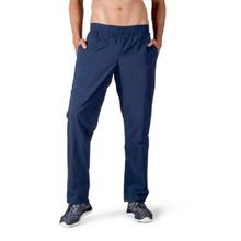 Reebok Navy Blue Men Fitness Training Woven Lined Open Hem Pant for Men - AJ3056