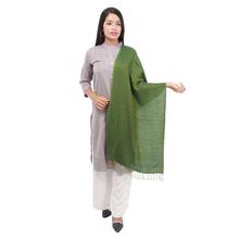 Tassel End Designed Solid Shawl For Women