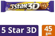 Cadbury 5 Star 3D Chocolate Bar, 45gm