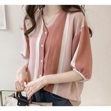 2018 new summer women tops fashion plus size button casual