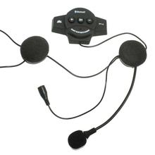 BT10 Helmet Interphone CSR Bluetooth Intercom GPS Wireless Headset - Black