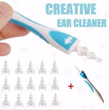 16 Tips Portable Earwax Cleaner Rotating Smart Ear Wax