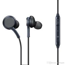 Earphone With Microphone +Volume Control for S8 Plus S9 S7 Edge Note 8-Light Black