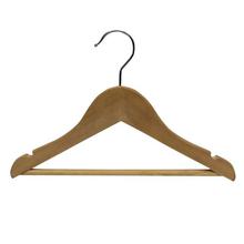 Cream Solid Wood Baby Hanger-12pcs Set