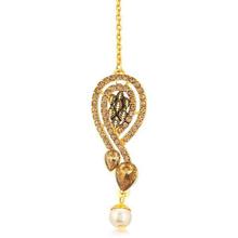 Sukkhi Cluster Lct Stone Gold Plated Necklace Set For Women