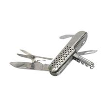 11 IN 1 Multi-Utility Stainless Steel Pocket Swiss Knife - Silver