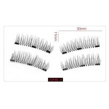 SALE - 4pcs/pairs Magnetic Eyelashes 3D magnet lashes Soft