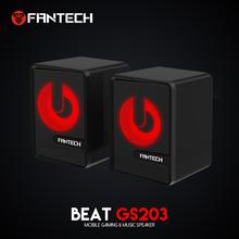 Fantech Gs203 Computer Speaker Mini Rgb Lighting Speaker Hifi Subwoofer Speaker For Laptop Desktop Computer