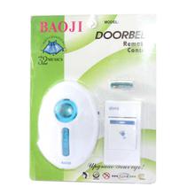 Baoji Wireless Remote Control Door Bell - White/Blue