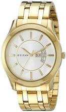 Titan Regalia Analog White Dial Men's Watch 1627YM01