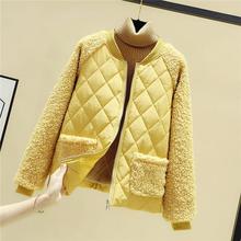 Korean Outcoat - New Loose Type Lamb Hair Padded Fashion