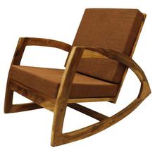 Shesham Wood Stylish Rocking Chair - Brown