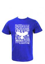 Wosa - In The Darkness GOT jet Blue T-shirt For Men