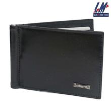 KILOMETER Black Solid Wallet For Men - K666