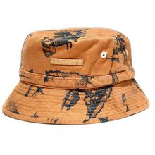 Police Zebra ZH9 Printed Bucket Cap For Men- Brick