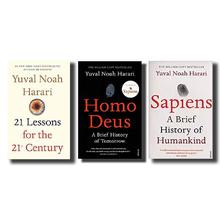 Reader's Pack of 3 (Homo Dues, 21 lessons for 21st century and Sapiens)